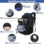 VANKEAN 17.3'' Travel Laptop Backpack TSA Friendly, Water Resistant Anti Theft - Image 5