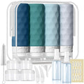 16pack Travel Bottles for Toiletries, TSA Approved Travel Size Containers Set by Silevoler