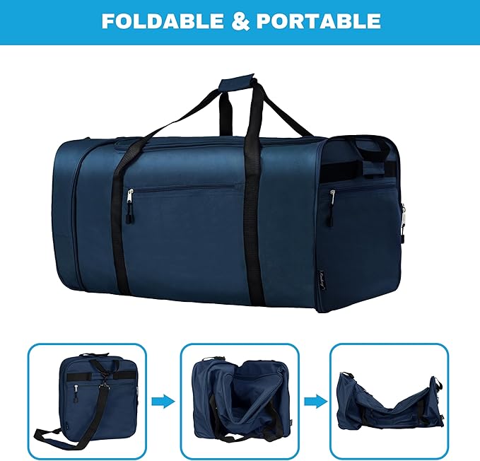 Finnhomy 100L Foldable Rolling Duffel Bag - Image 5