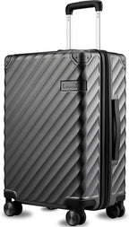LUGGEX Luggage with Spinner Wheels, Polycarbonate Hard Shell Suitcase, Carry On by LuggeXLUGGAGE