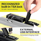 AnyZip Suitcase Hardside PC ABS Lightweight USB Luggage - Image 2
