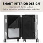 20 Inch All Aluminum Carry On Luggage 22x14x9 Airline Approved - Image 7