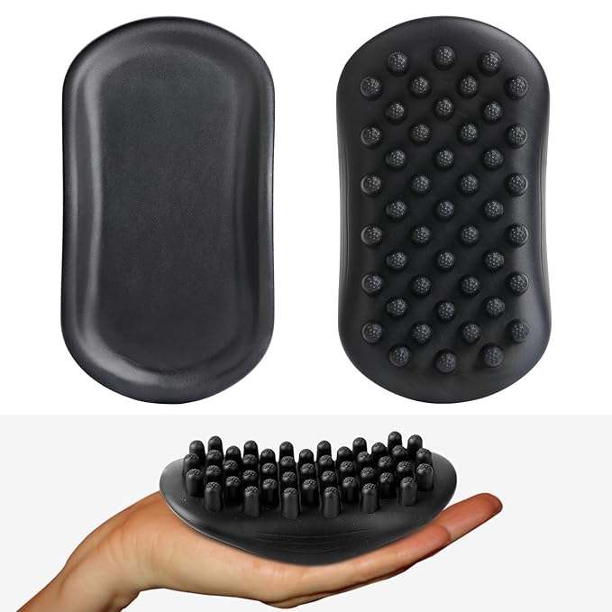 Twist Styler Brush for Black Men - Premium Durable Washable Hair Sponges Curls with Ergonomic Grip, Suitable for Afro 4C Hair & Coiled Textures - Home Styling Essential Hair Brush for Men & Barbers