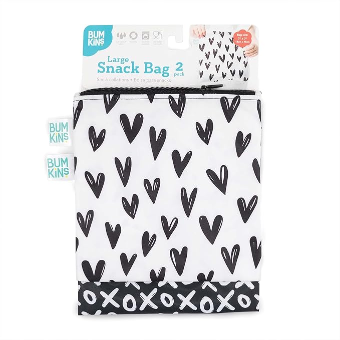 Bumkins Reusable Sandwich and Snack Bags, - Image 6