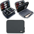 BUBM Double Layer Electronics Organizer, Travel Gadget Bag by BUBM