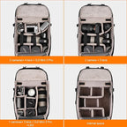 Besnfoto Camera Backpack for Photographer Expandable Waterproof Camera Bag for - Image 2