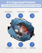 Narwey Carry on Bag 22x14x9 Airlines Approved, Carry on Duffle Bag - Image 4