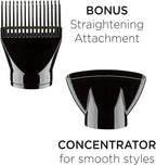 INFINITIPRO by CONAIR 1875 Watt Salon Hair Dryer for Coarse, Thick, Wavy, Curly, and Frizzy Hair