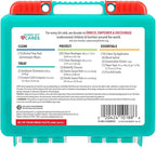 Be Smart Get Prepared 85 Piece First Aid Kit: Clean, Protect Minor Cuts - Image 3