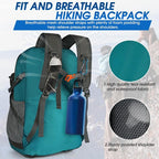 IGOLUMON Hiking Backpack 40L Packable Lightweight Camping Backpack Men Women - Image 3