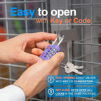 Forge Dual-Opening: Key or Combination Access Lock, TSA Approved Locks - Image 3