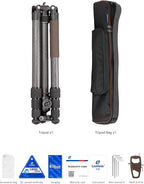 Portable Travel Tripod, Carbon Fiber Camera Tripod - Image 7