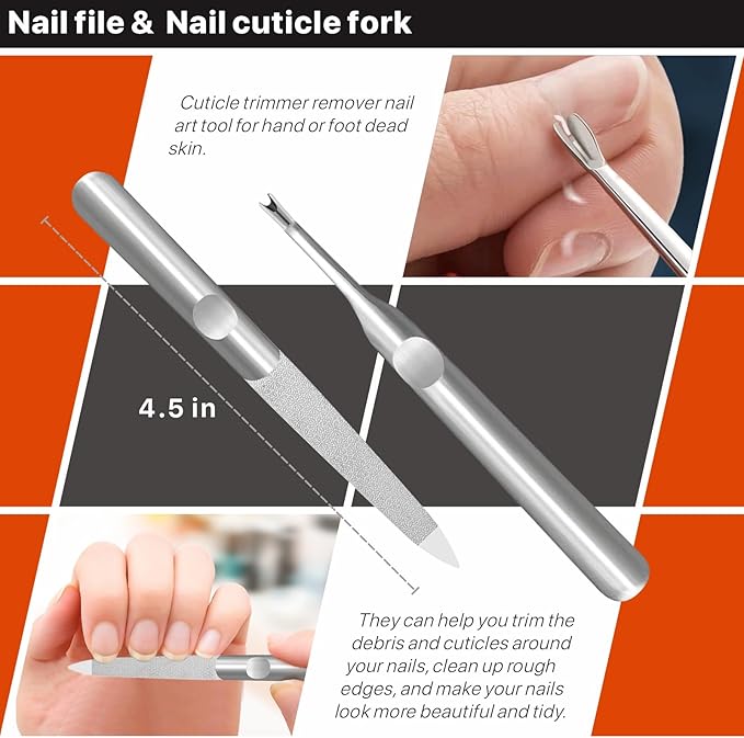 Konovo Toenail Clippers for Seniors Thick Toenails, Toe Nail Clippers Adult - Image 5