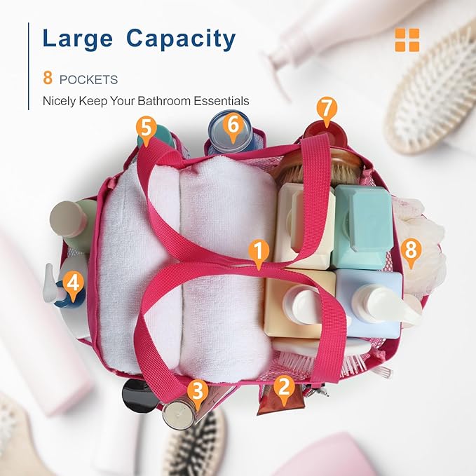 F-color Shower Caddy Portable - Image 4