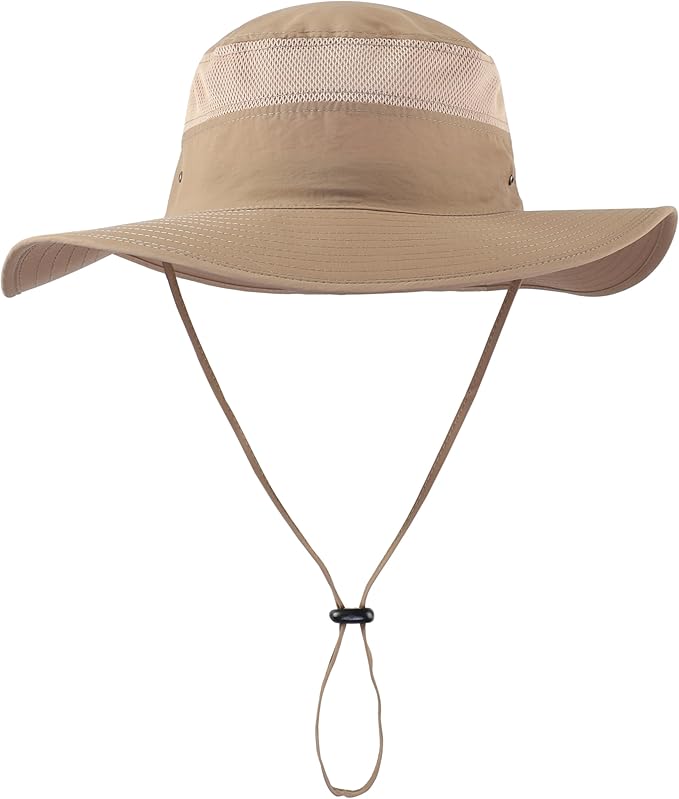 Home Prefer UPF 50+ Men's Sun Hat Wide Brim Bucket Hat UV Protection Hat - Image 5