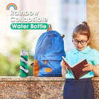Collapsible Water Bottle for Adults, Reusable Silicone Foldable Water Bottles - Image 5