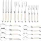 French Home Laguiole 20 Piece Flatware Set – 18/10 Stainless Steel Flatware Set - Image 6