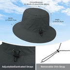 Durio Waterproof Bucket Hats for Woman UPF 50+ Sun Hat UV Protection Packable - Image 3