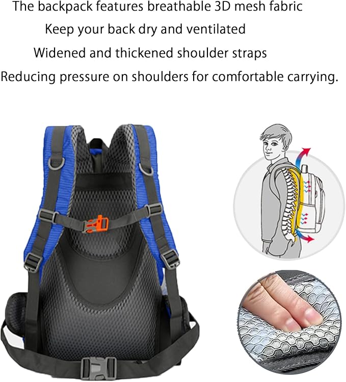 35L Hiking Backpack, Camping Backpack - Image 4