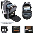 Laptop Backpack for Men, Large Anti-Theft Business Travel Backpack - Image 2