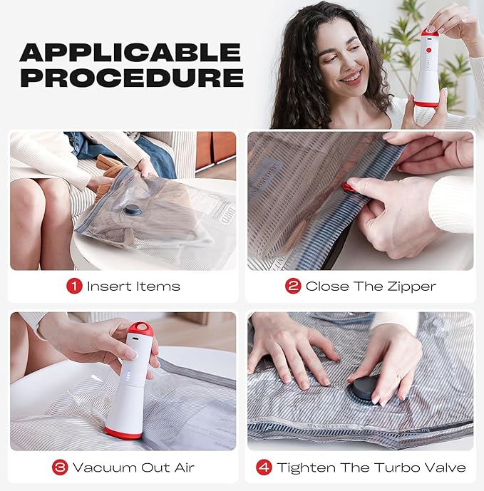 Travel Vacuum Storage Bags - Image 5