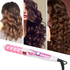 Electric Hair Curling Wand Spiral Hair Curler Curling Iron Hairstyling Tool 110‑240V