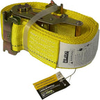 8 Pack Ratchet Strap 2" x 16' E Track Heavy-Duty Cargo Tie Downs 4400LBS - Image 3