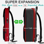 ZINZ Laptop Backpack 15 15.6 16 Inch, Expandable Computer Rucksack - Image 2