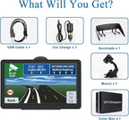 GPS Navigation for Car, 2025 Map 7 inch Touch Screen Car GPS, Voice Turn - Image 6