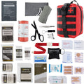 IFAK Trauma Kit, Molle Pouch Emergency Survival Kit, 6” Israeli Straps by Unknown