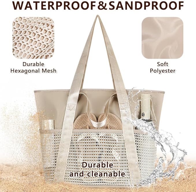 Waterproof Sandproof Beach Bag - Image 2