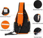 MOSISO Sling Backpack Bag, Crossbody Shoulder Bag Travel Hiking Daypack Chest - Image 4