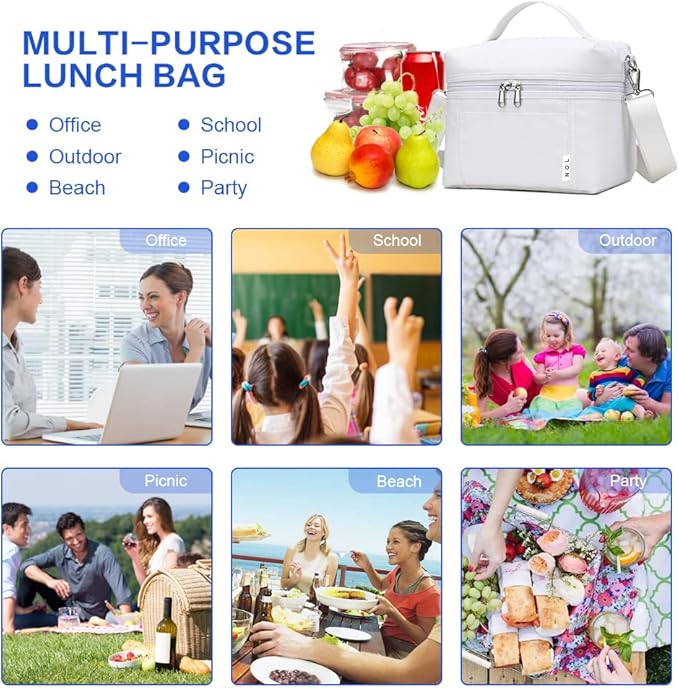 NOL Natural Organic Lifestyle Insulated Lunch Bags - Image 2