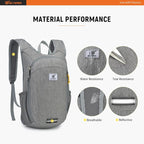 SKYSPER Small Daypack 10L/15L/20L Hiking Backpack Packable Lightweight Travel - Image 4