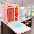 FlowFly Kids Lunch box Insulated Soft Bag Mini Cooler Back to School Thermal - Image 2