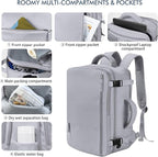 Beraliy Large Travel Backpack, Airline Approved Carry On Backpack, 16 Laptop - Image 6
