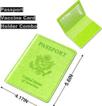 Herain Green & Orange Passport Holder - Image 2