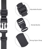 Buckle Straps with Clips, Adjustable Nylon Straps with Buckle - Image 2