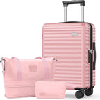 SHOWKOO Suitcase Hardside Expandable Luggage Set, Suitcase by SHOWKOO