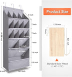 FENTEC 1 Pack Over-the-Door-Shoe-Organizers, Hanging Shoe Organizers - Image 6