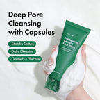 TOSOWOONG Gentle Anti-Aging Starter Set - Soothing Madagascar Centella Face Wash + High Purity Bakuchiol Capsule Cream - Retinol Alternative Routine for Sensitive Skin Firming