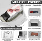 ZOMFELT Hiking Backpack for Women Men, 15L Lightweight Packable Backpack for - Image 3