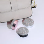 Small Pill Case 3 Compartments, Metal Round Portable Pill Box, Waterproof - Image 6