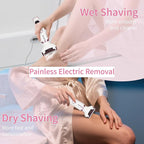 Electric Razors LED Display for Women Men, 2025 Wet/Dry Lady Shaver, 4 in 1 - Image 4