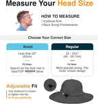 GearTOP Safari Sun Hat for Men and Sun Hats for Women UV Protection UPF 50+ - Image 5