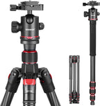NEEWER 66"/168cm Carbon Fiber Tripod by Neewer