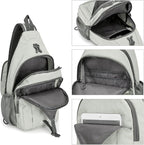 G4Free Sling Bag RFID Blocking Sling Backpack Crossbody Chest Bag Daypack - Image 5