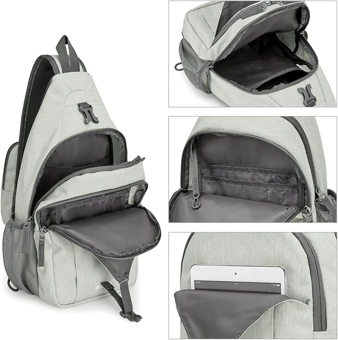 G4Free Sling Bag RFID Blocking Sling Backpack Crossbody Chest Bag Daypack - Image 5