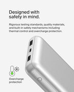 Belkin Portable Charger, USB-C Power Bank 20000 mAh w/ 1xUSB-C Port & 2xUSB-A - Image 10