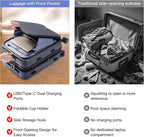 BISON DENIM 20 Inch Carry On Luggage, PC Lightweight Hardside Expandable - Image 3